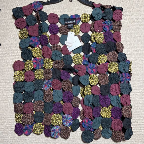 NOS Vintage Patchwork Vest Large Notations Quilt Pattern NWT Rare - Picture 1 of 9